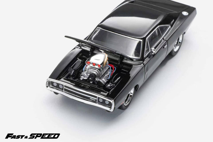 [Preorder] Fast Speed 1:64 Dodge Charger R/T - Black (2 Versions)