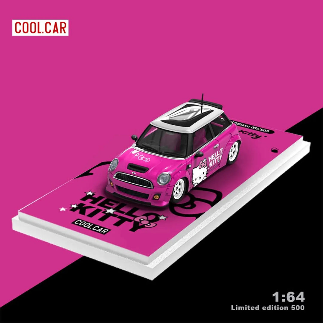 Cool Car 1:64 Mini Cooper Hello Kitty (3 Variants)