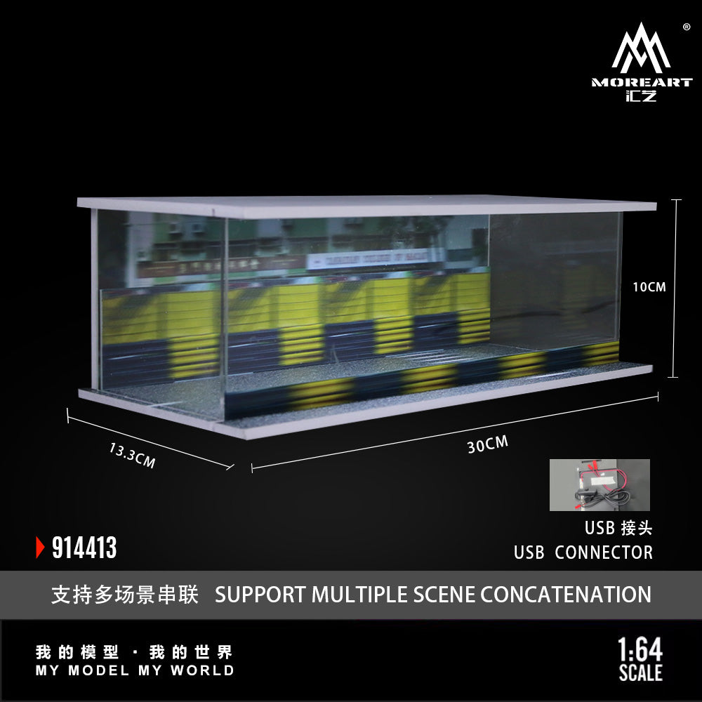 [Preorder] MoreArt 1:64 THEME LIGHTING ASSEMBLY SCENE (3 Versions) MO914413/MO914414/MO914415