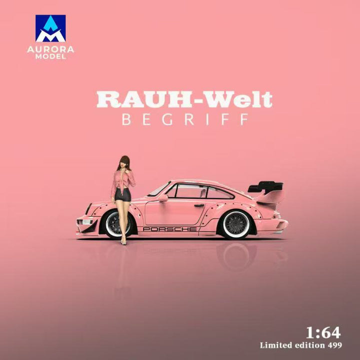 Aurora Model 1:64 Porsche RWB964 (6 Versions)