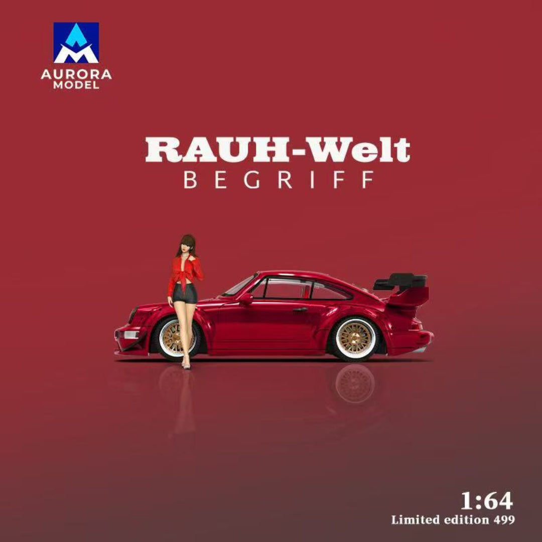 Aurora Model 1:64 Porsche RWB964 (6 Versions)