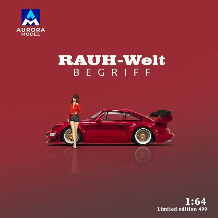 Aurora Model 1:64 Porsche RWB964 (6 Versions)