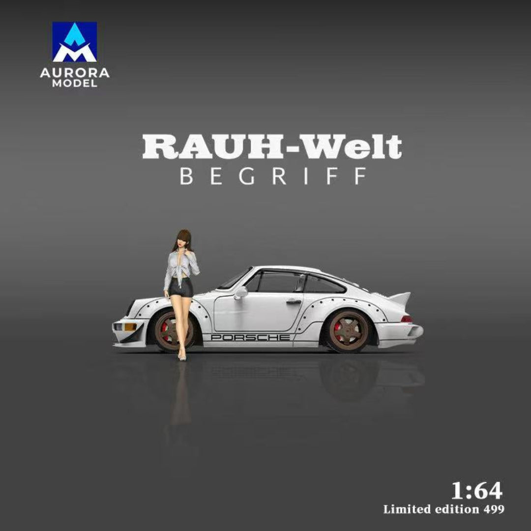 Aurora Model 1:64 Porsche RWB964 (6 Versions)