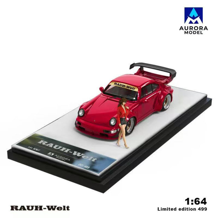 Aurora Model 1:64 Porsche RWB964 (6 Versions)