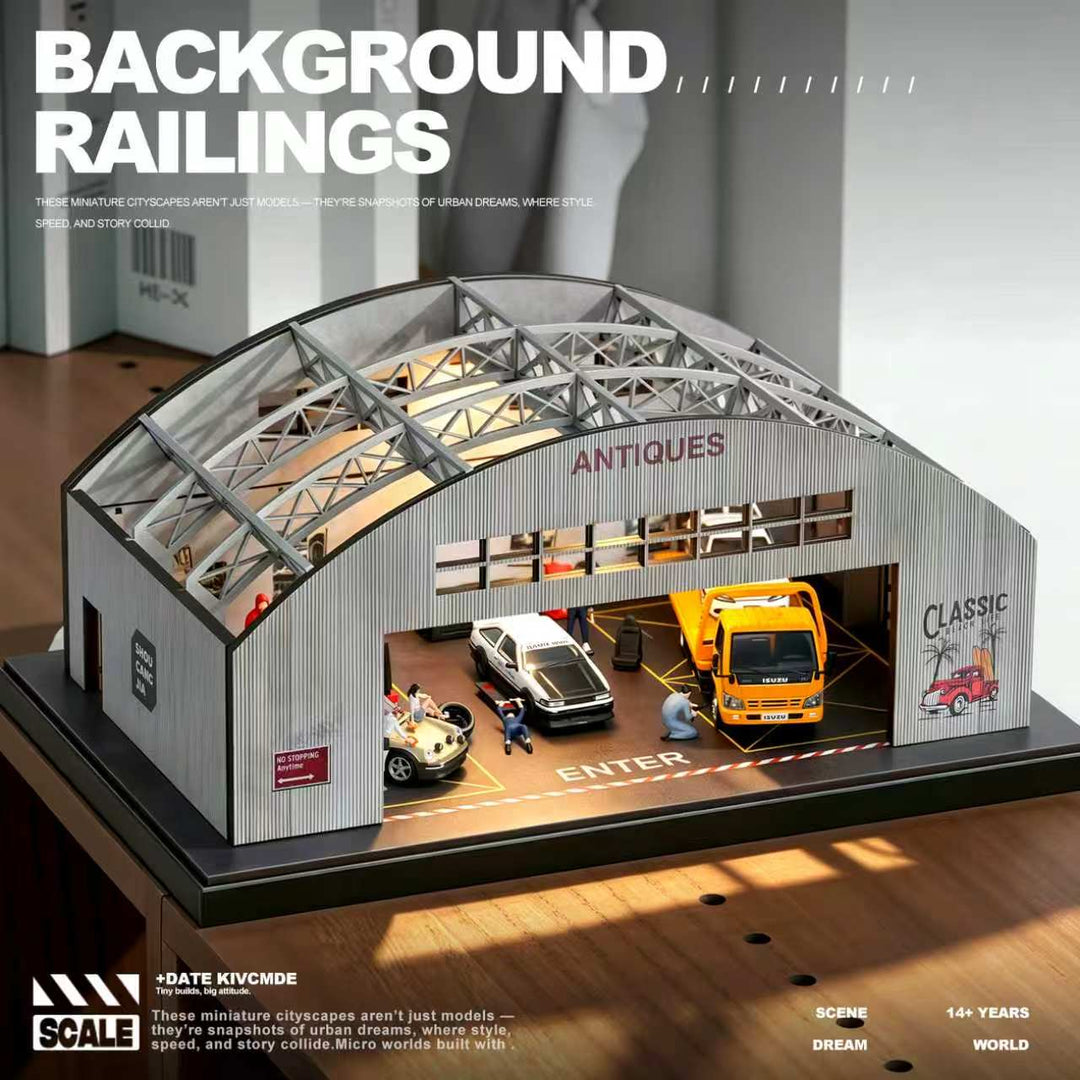 [Preorder] SHOU CANG JIA 1:64 GARAGE SHED SCJ-82077