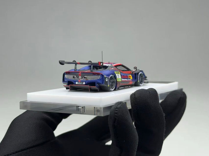 [Preorder] TRON 1:64 Supercar 296GT3 Verstappen Livery 2025 Nurburgring LANGSTRECKEN SERIE 9 Winner Car