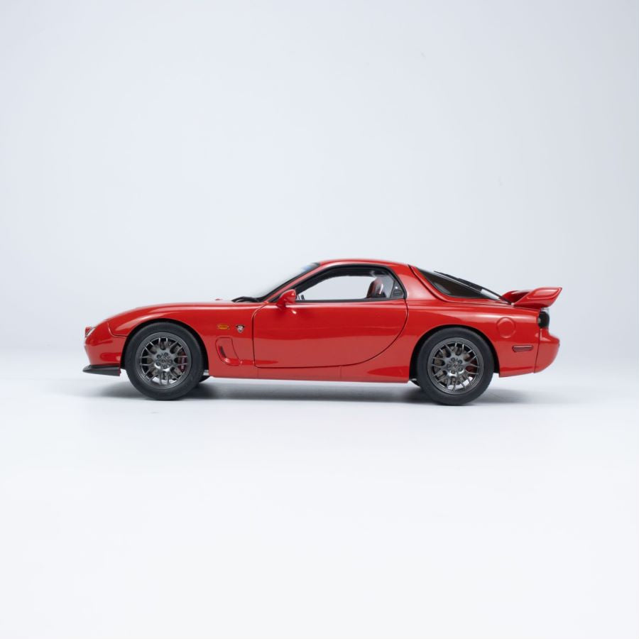 Polar Master 1:18 Mazda RX-7 Spirit R Diecast full open - Red