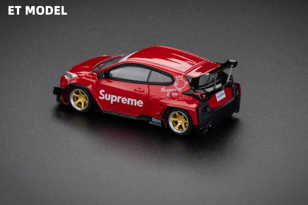 Fuji 1:64 Toyota GR Yaris Pandem Rocket Bunny Wide-Body Lowside (2 Version)