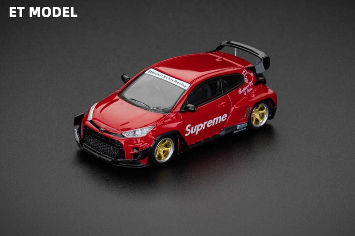 Fuji 1:64 Toyota GR Yaris Pandem Rocket Bunny Wide-Body Lowside (2 Version)