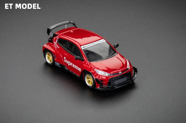 Fuji 1:64 Toyota GR Yaris Pandem Rocket Bunny Wide-Body Lowside (2 Version)