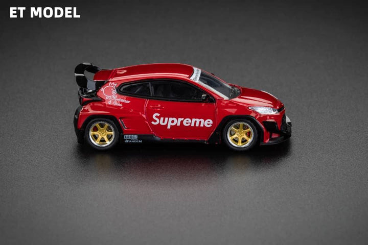 Fuji 1:64 Toyota GR Yaris Pandem Rocket Bunny Wide-Body Lowside (2 Version)