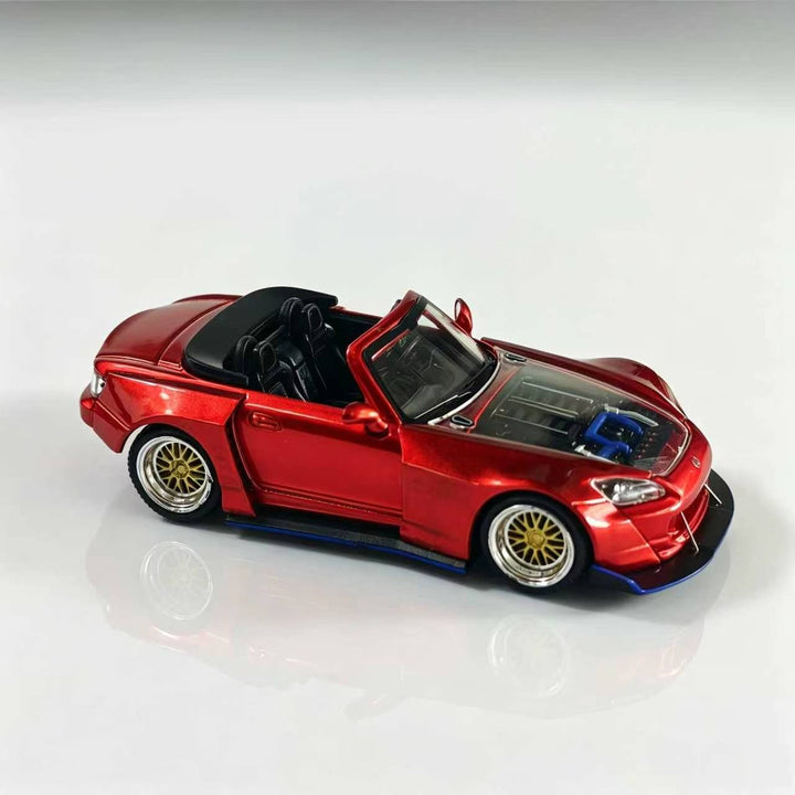 [Preorder] Rhino Model 1:64 Honda S2000 Widebody Convertible (2 Colours)