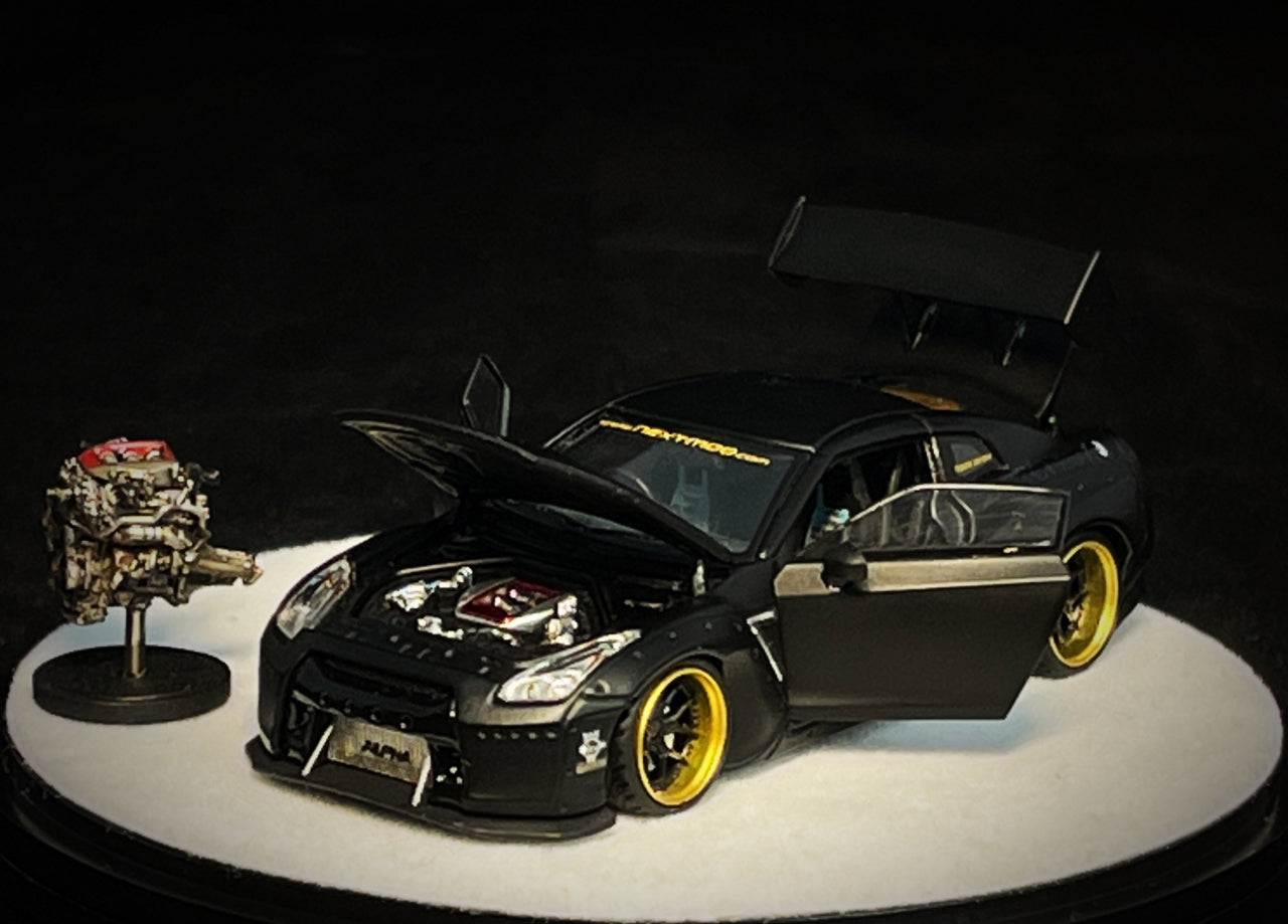 Preorder] PGM 1:64 Nissan GT-R (R35) - Rocket Bunny Matte