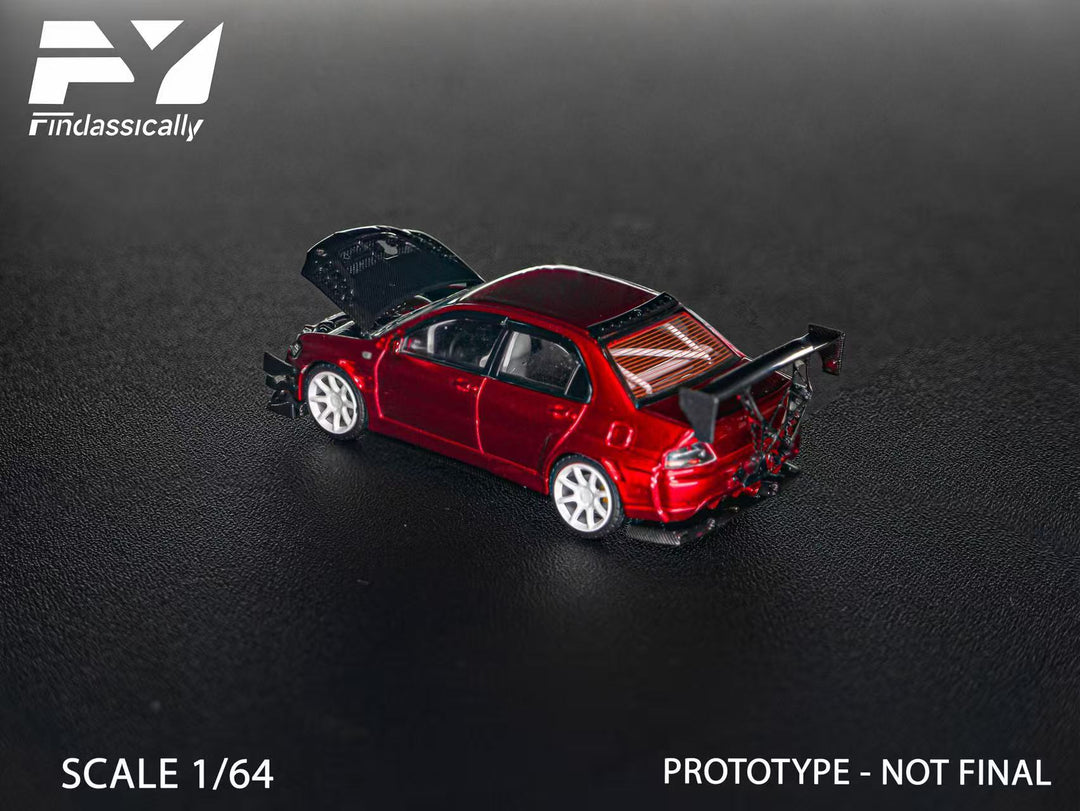 [Preorder] Findclassically 1:64 Mitsubishi 9th Generation Modified - Red (6 Versions)