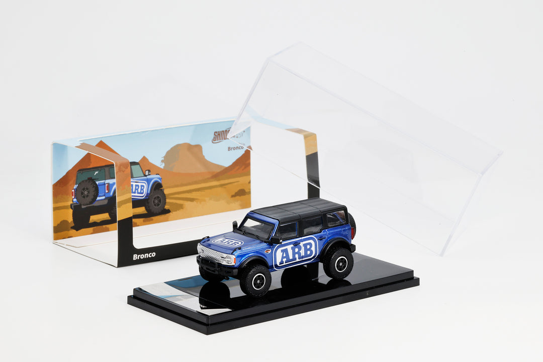 [Preorder] Shadow 1:64 Ford Bronco LHD Blue KS-022-524