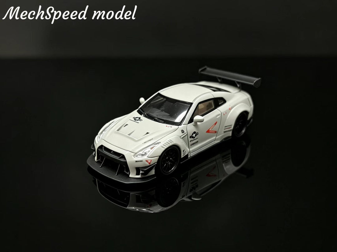 [Preorder] MechSpeed 1:64 Nissan GT-R R35 LB-Works Edition Air Force Grey Livery