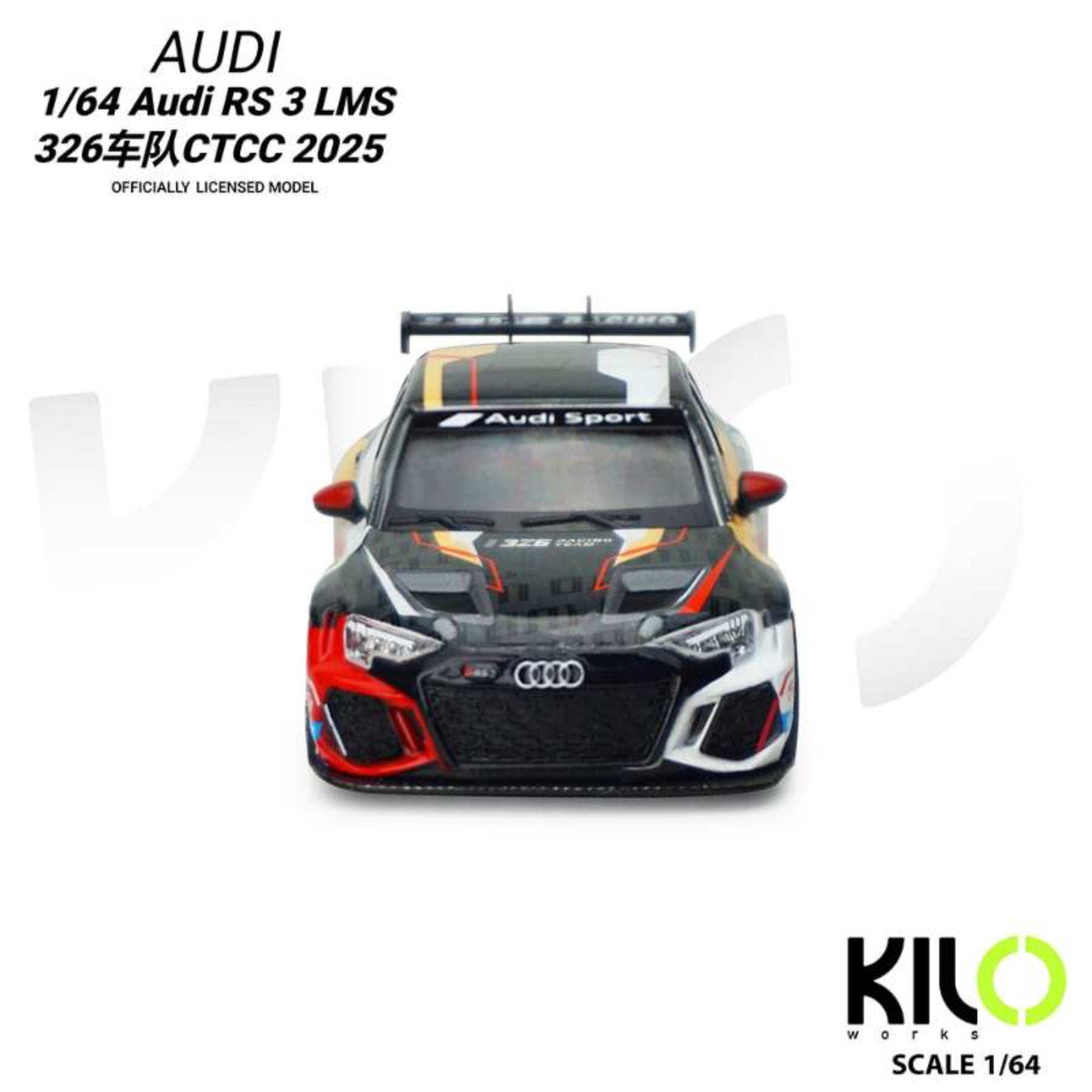 KILO works 1:64 2024 Audi RS3 LMS TCR (4 Versions) – Horizon Diecast