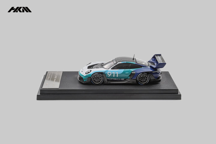 [Preorder] HKM 1:64 Porsche 911 (992) GT3 R Rennsport (3 Colours)