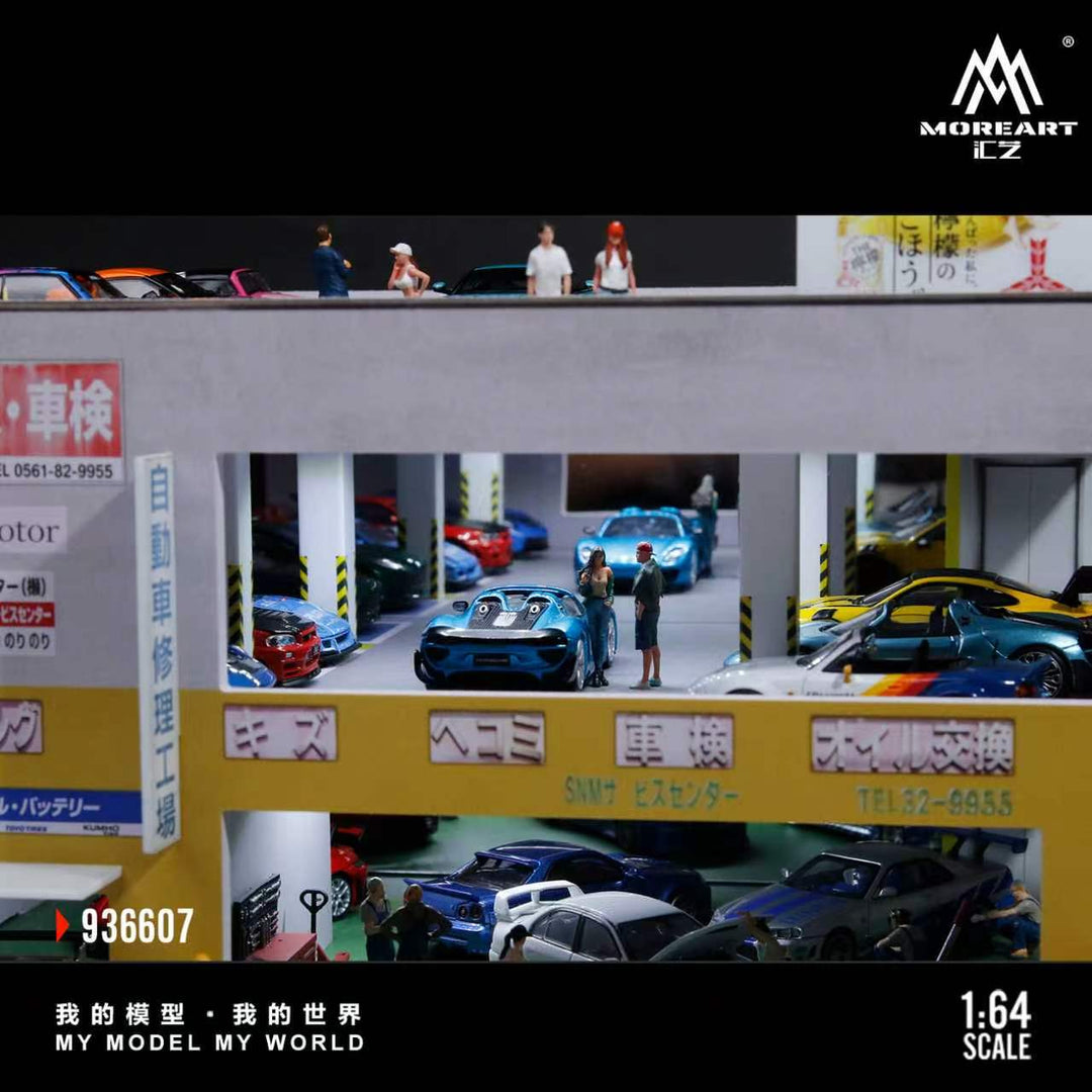 [Preorder] MoreArt 1:64 SCENE G OF A JAPANESE PARKING BUILDING MO936607