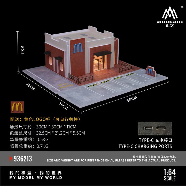 [Preorder] MoreArt 1:64 MCDONALD&