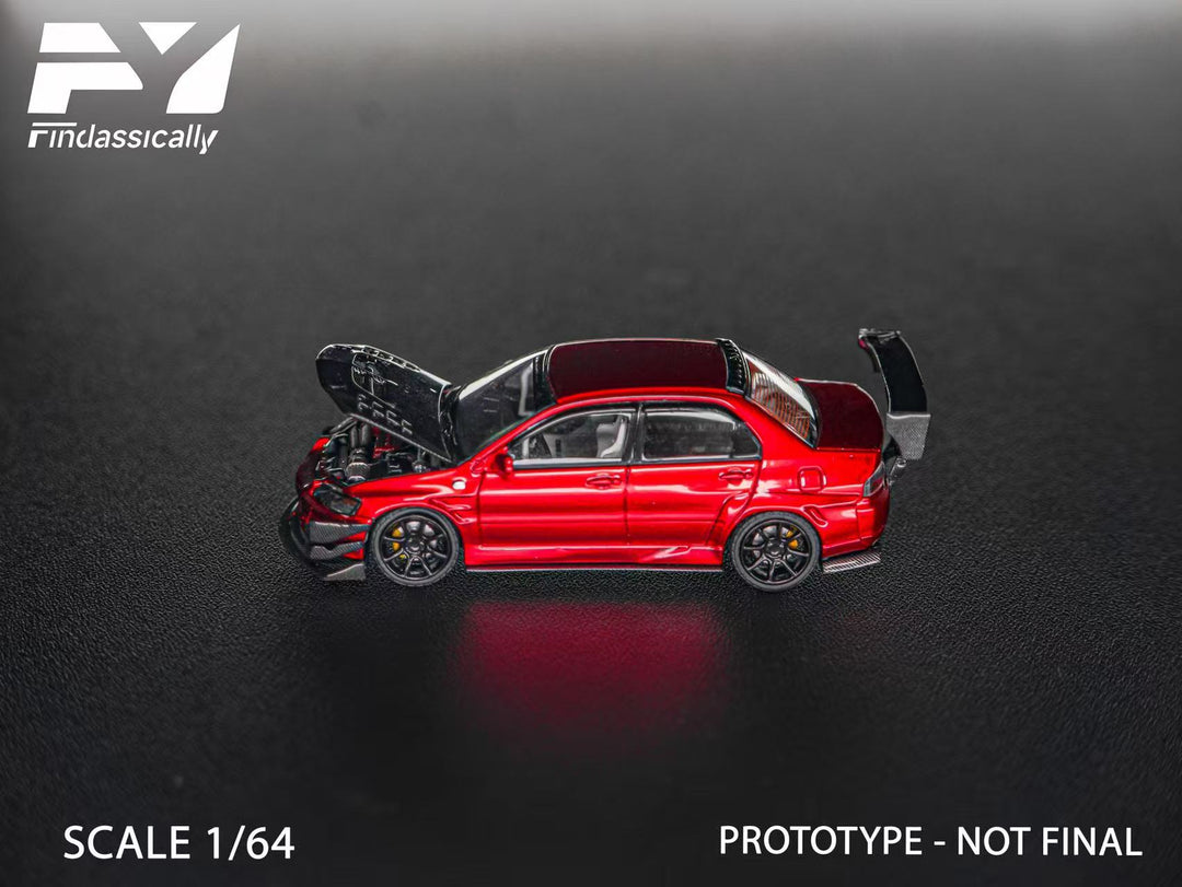 [Preorder] Findclassically 1:64 Mitsubishi 9th Generation Modified - Red (6 Versions)
