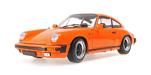 MINICHAMPS 1:18 PORSCHE 911 CARRERA COUPE 3.2 - 1983 - ORANGE