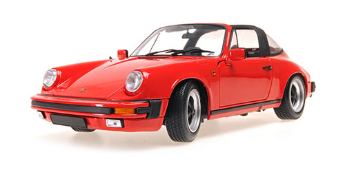 MINICHAMPS 1:18 PORSCHE 911 CARRERA 3.2 TARGA - 1983 - RED