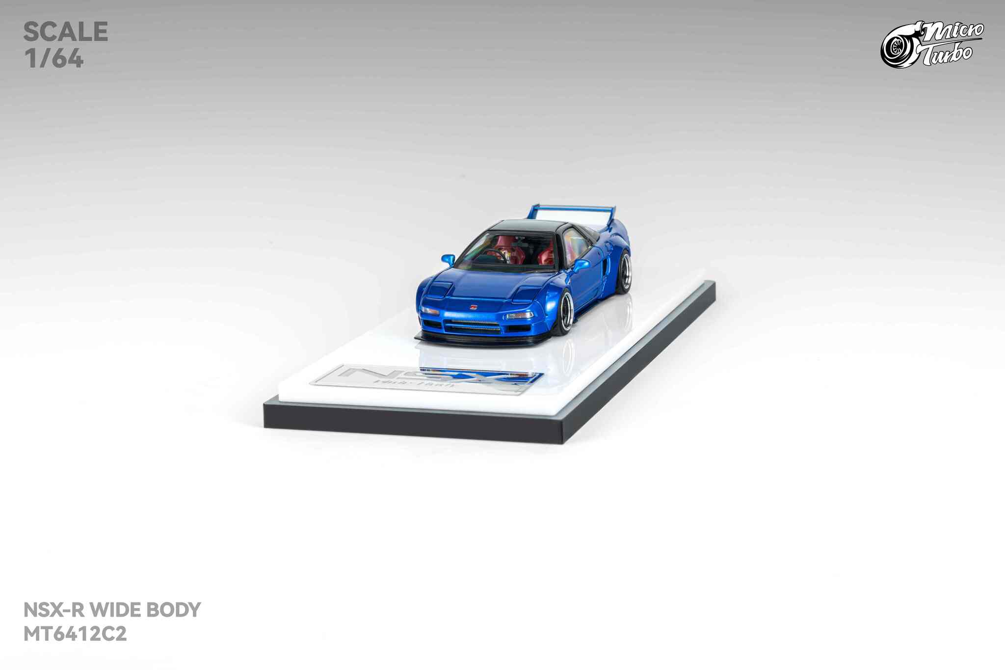 Preorder] Microturbo 1:64 Custom NSX Wide Body - Candy Blue