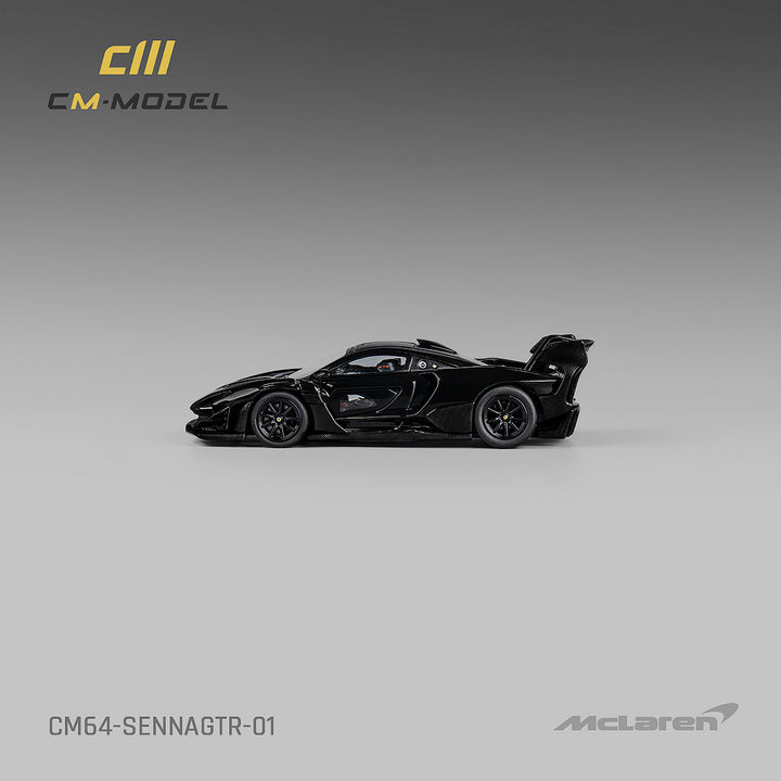 [Preorder] CM Model 1:64 McLaren Senna GTR Black