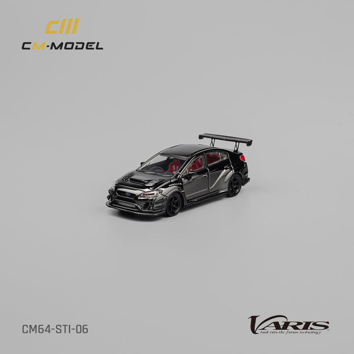 [Preorder] CM Model 1:64 Subaru Varis Wide Body 1.0 Chrome Black