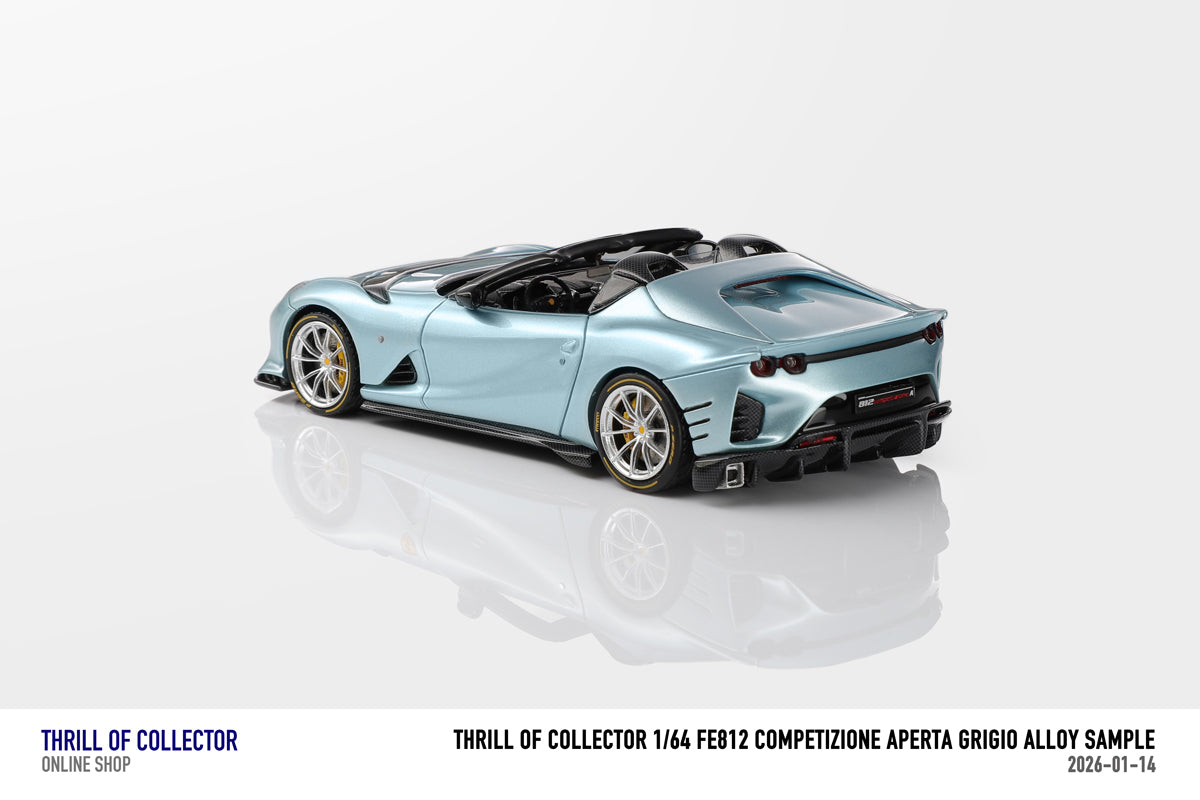 TOC 1:64 Ferrari 812C Aperta (10 Colours) – Horizon Diecast
