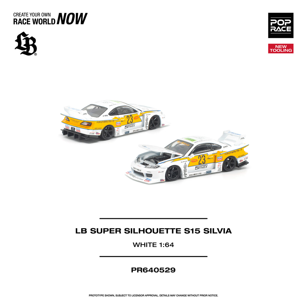 Preorder] POPRACE 1:64 LB SUPER SILHOUETTE S15 SILVIA PR640529