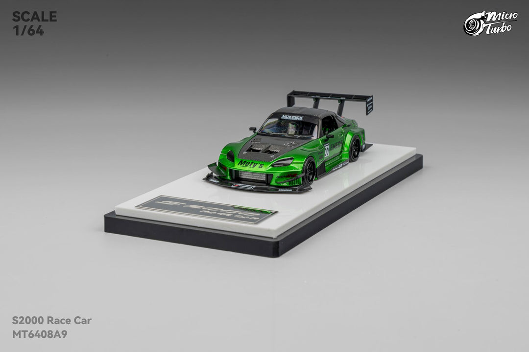 [Preorder] Microturbo 1:64 Custom S2000 RB - Metallic Green MT6408A9