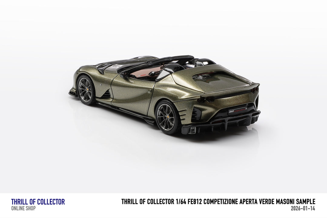 TOC 1:64 Ferrari 812C Aperta (10 Colours)
