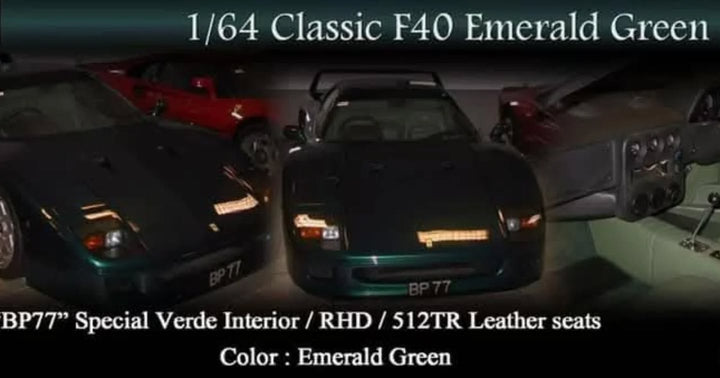 M64X 1:64 Classic F40 (6 Variants)