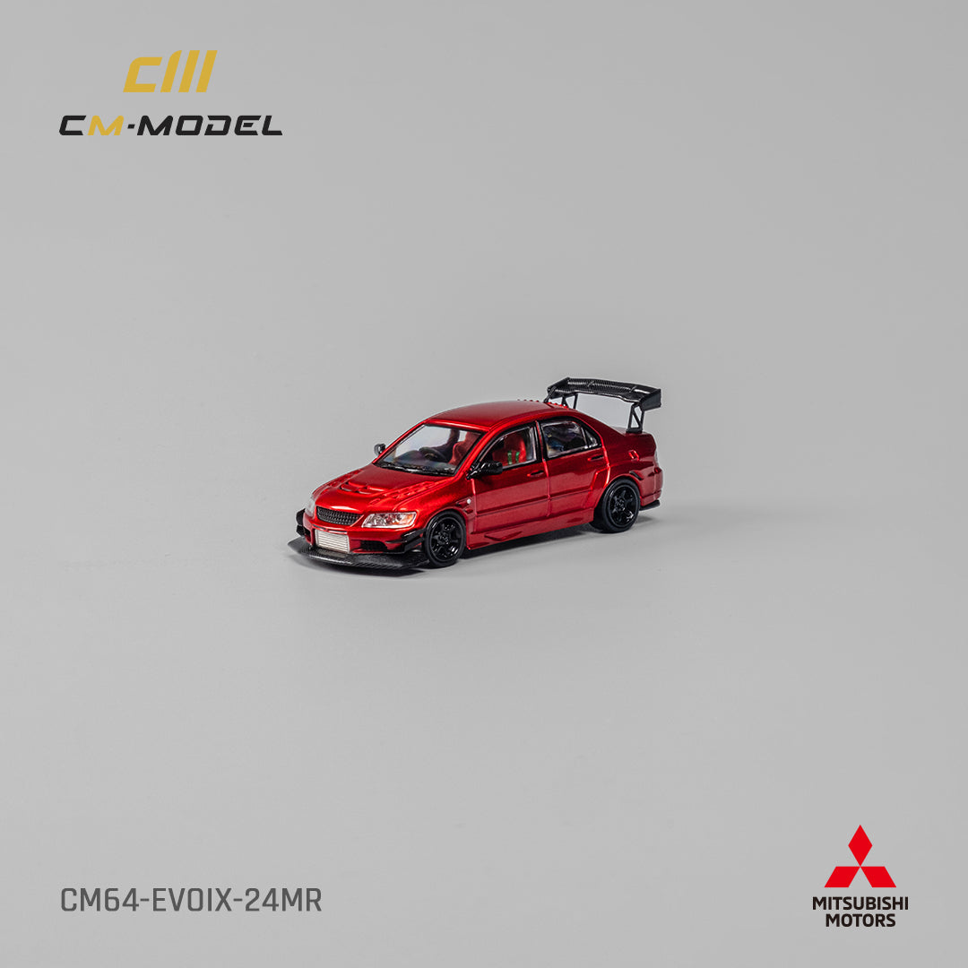 [Preorder] CM Model 1:64 Mitsubishi Lancer EvoIX Metallic Red
