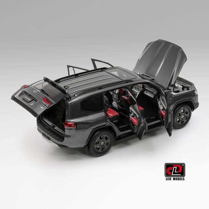 [Preorder] LCD 1:18 Toyota Land Cruiser LC300-GR Sport (4 Colours) LCD18013