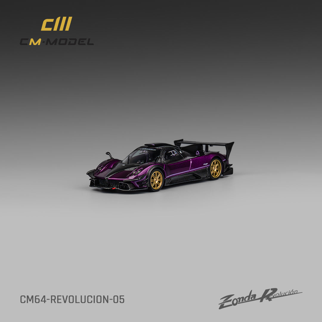 [Preorder] CM Model 1:64 Pagani Zonda Revolucion Purple