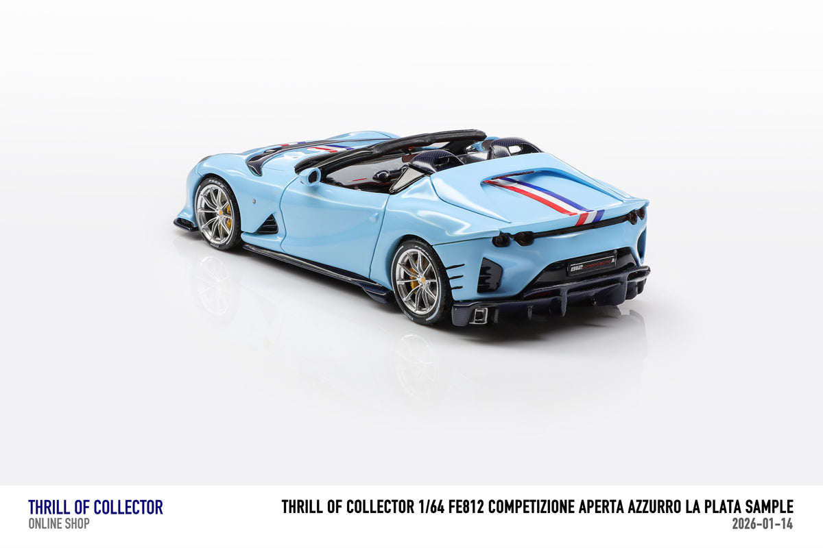 TOC 1:64 Ferrari 812C Aperta (10 Colours) – Horizon Diecast