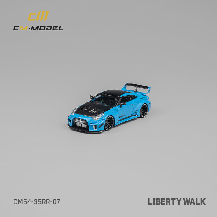 [Preorder] CM Model 1:64 Nissan LBWK GT35RR-Blue