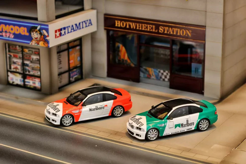 Street Weapon 1:64 BMW E46 M3 Marlboro (2 Colours)