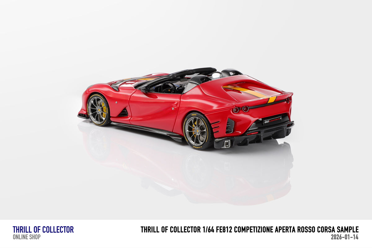 TOC 1:64 Ferrari 812C Aperta (10 Colours) – Horizon Diecast