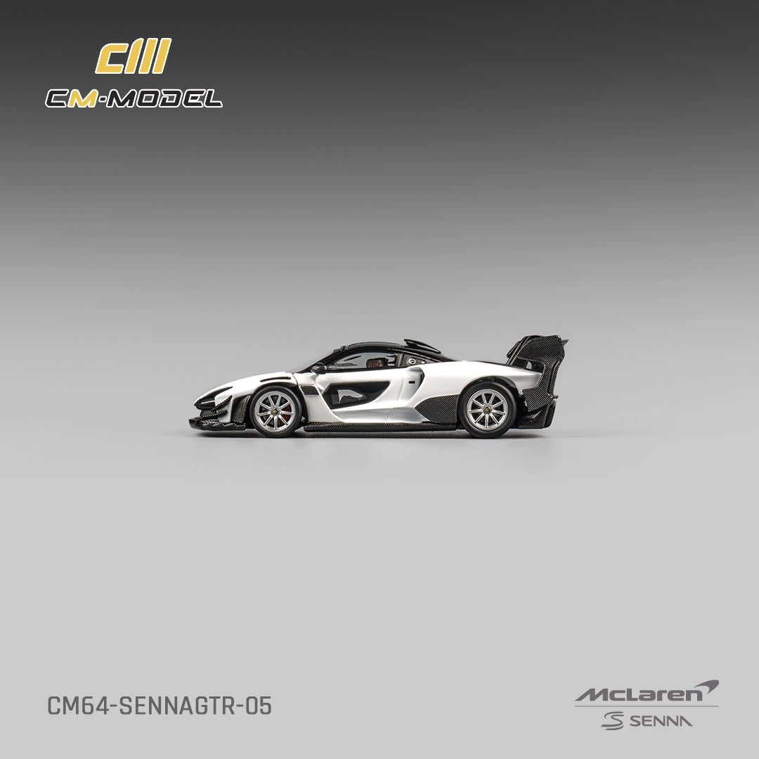 CM Model 1:64 McLaren Senna GTR White CM64-SennaGTR-05 – Horizon