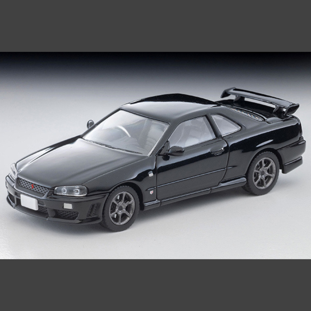 [Preorder] TLVN Tomica Limited Vintage Neo 1:64 2000 Nissan Skyline 25GT TURBO w/Optional(Black) LV-N353c