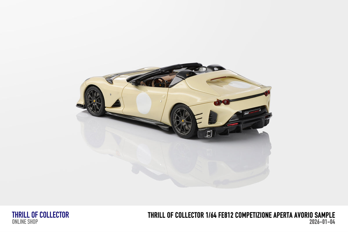 TOC 1:64 Ferrari 812C Aperta (10 Colours) – Horizon Diecast