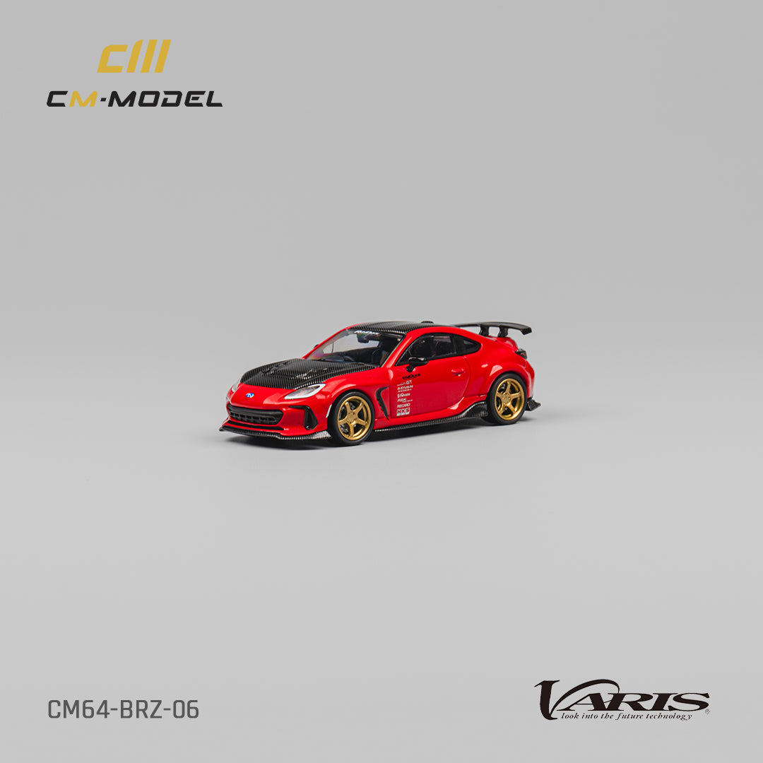 [Preorder] CM Model 1:64 Subaru BRZ Varis BRZ ARISING-1 Red