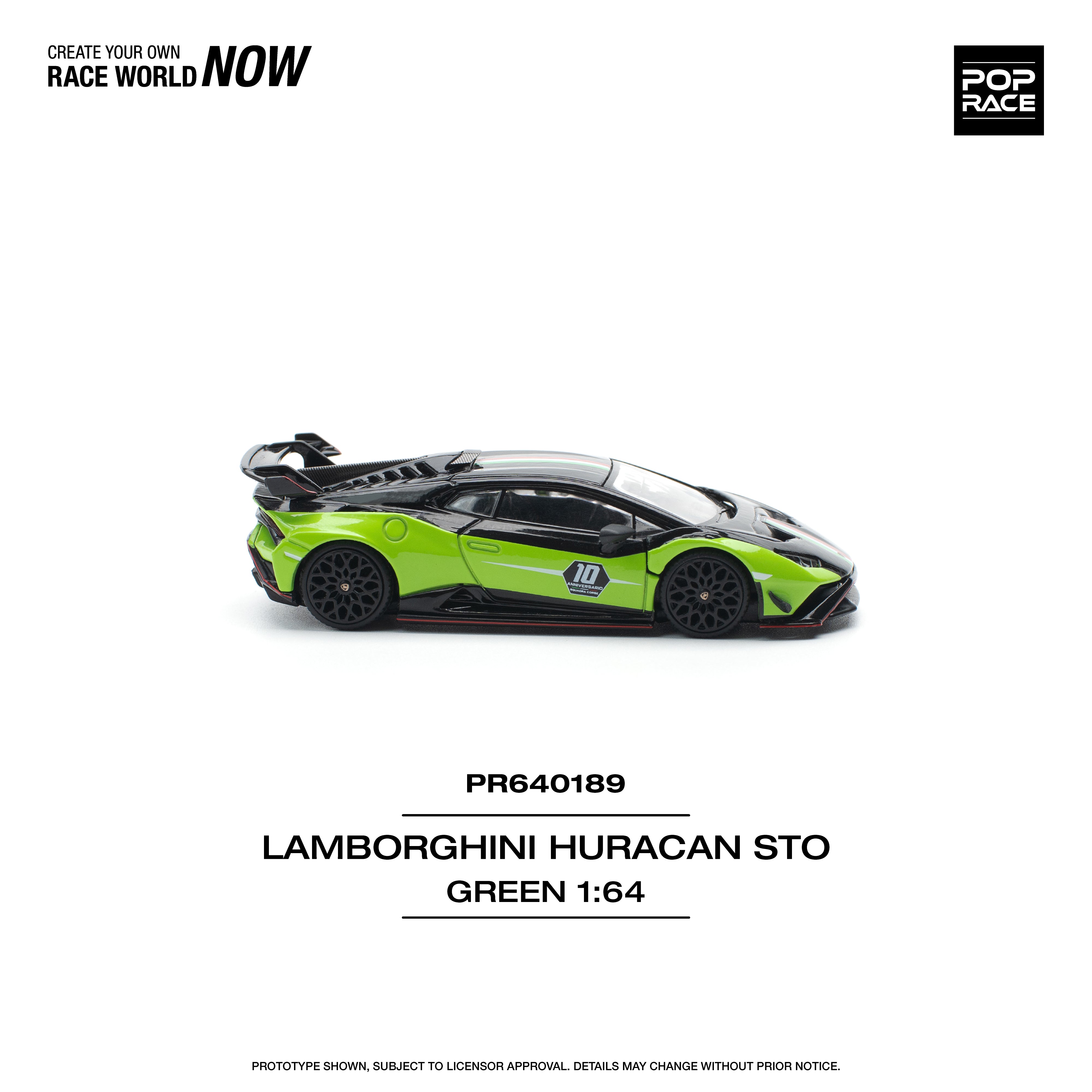 Preorder] POPRACE 1:64 LAMBORGHINI HURACAN STO (LP640-2) 10