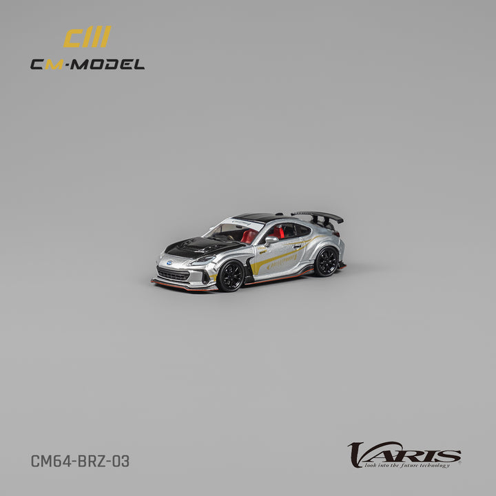 [Preorder] CM Model 1:64 SUBARU BRZ Varis ARISING-1 - Silver