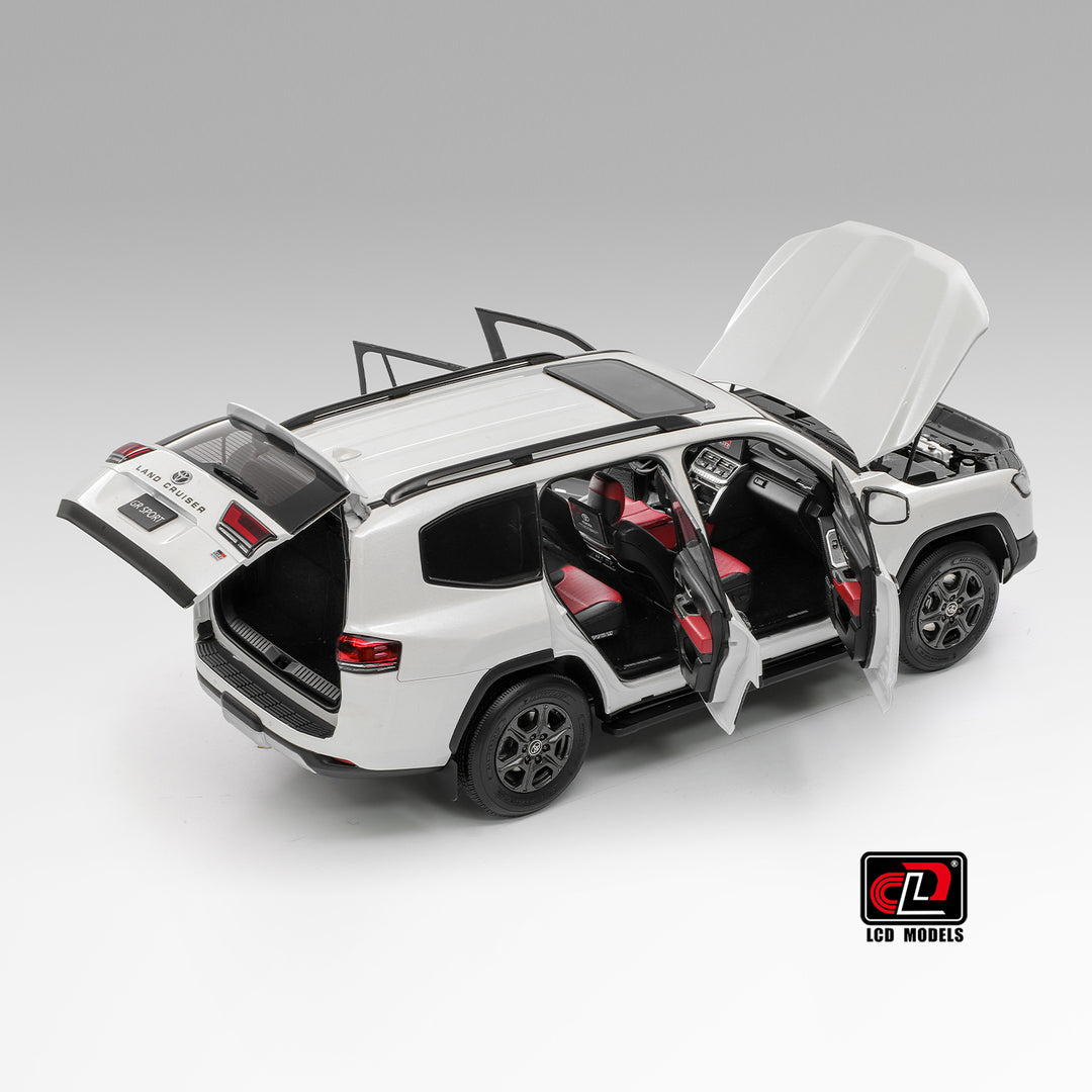 [Preorder] LCD 1:18 Toyota Land Cruiser LC300-GR Sport (4 Colours) LCD18013