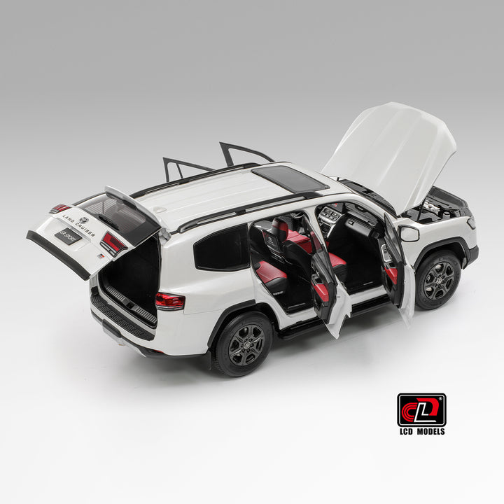 [Preorder] LCD 1:18 Toyota Land Cruiser LC300-GR Sport (4 Colours) LCD18013